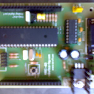 Test board with Atmega32