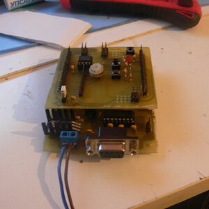 A small contrler board with atmega8